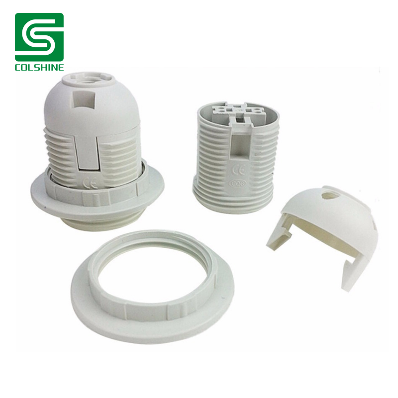 E27 Lamp Holder White